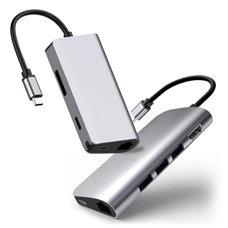 Usb хаб Basix для мульти USB 3 0 HDMI адаптер док станции MacBook Pro аксессуары разветвитель Type