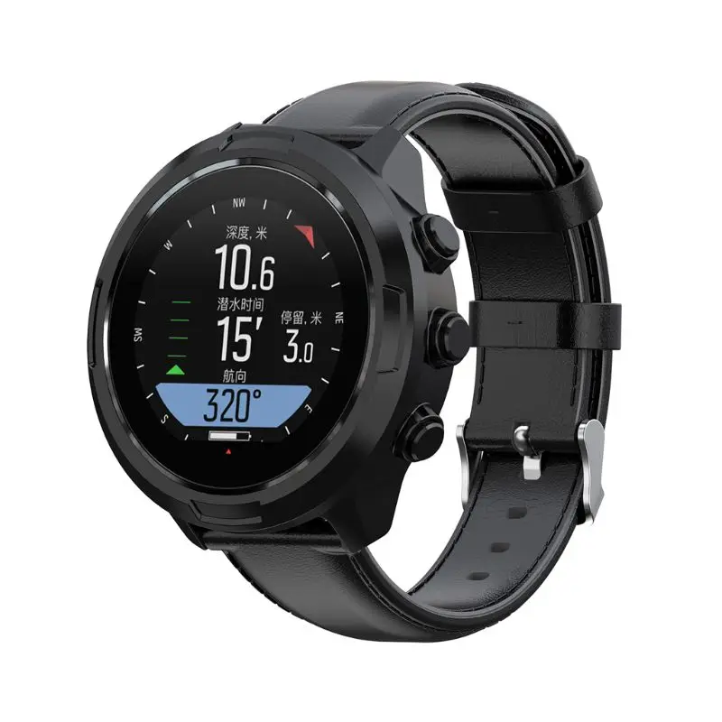Масло воск кожаный ремешок для часов спортивный ремешок Замена для Suunto Spartan Sport наручные Hr Baro Suunto9 D5i траверс Expedition