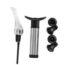 Винный Графин красное вино вакуумная пробка для вина винная Герметичная пробка для вина набор для вина из нержавеющей стали Разливное вино