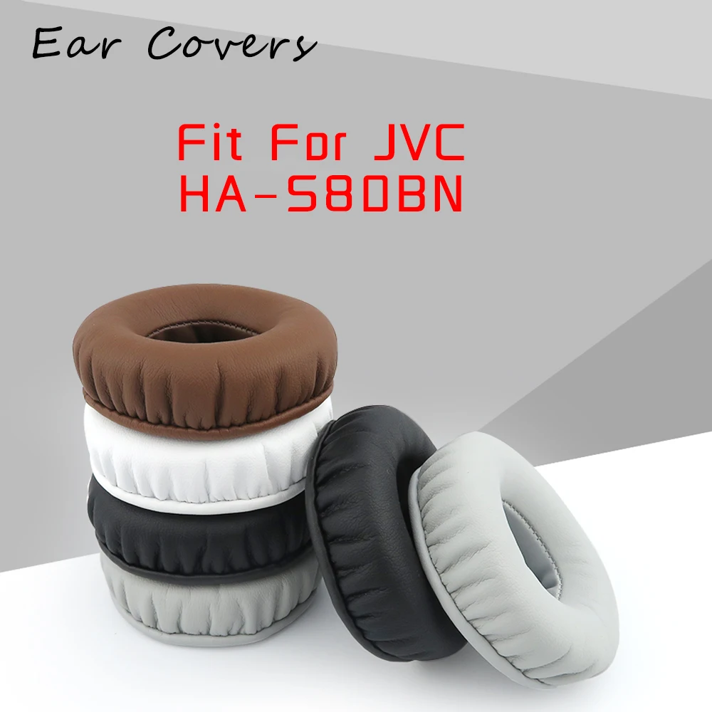 Tampas da Orelha Almofadas para Jvc Ha-s80bn S80bn Fones de Ouvido Substituição Earpads as
