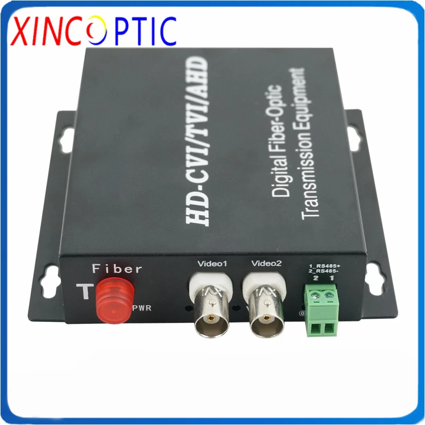 2ch 1080p Hd Tvi Cvi Ahd Converter 2channel Hd Video Sm Sx Fc 20km Fiber To Bnc Digital Video Transceiver For Cctv 3m Camera Fiber Optic Equipments Aliexpress