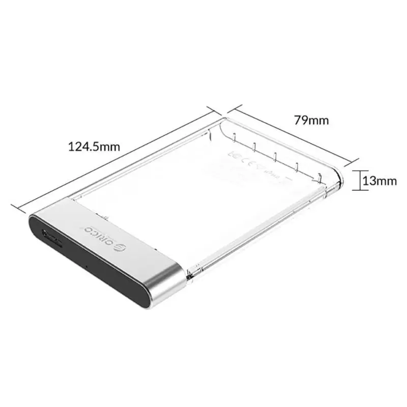 ORICO 2129U3 SATA3.0 для USB3.0 Micro-B адаптар для жестких дисков для 2,5 дюйма SATA HDD/SSD для Windows, Mac