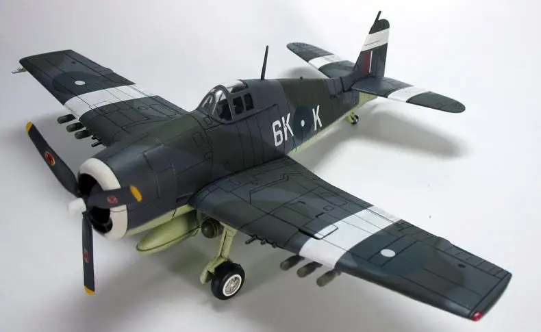 HOBBY MASTER Grumman Hellcat Mk II Fleet Air Arm 1/72 литая модель самолета