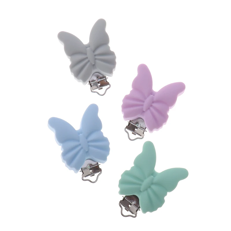 ATOB10pcs Silicone Metal Pacifier Clips Holders Baby Accessories Heart Baby Teething Necklace Clip Childen's Goods Nipple Holder ATOB10pcs Silicone Metal Pacifier Clips Holders Baby Accessories Heart Baby Teething Necklace Clip Childen's Goods Nipple Holder