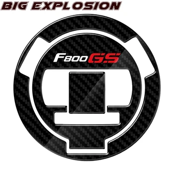 

Fashion 3D Carbon-look Motorcycle Accessories Fuel Gas Cap Motorcycle Stickers Decals General Kits Case for BMW F800GS F800 GS