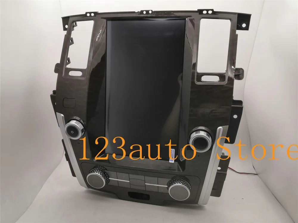 13,6 inch вертикальный Тесла Стиль Android 8,1 авто автомобиль DVD gps плеер naivigation для NISSAN PATROL 2010- Радио Аудио PX6 HDMI