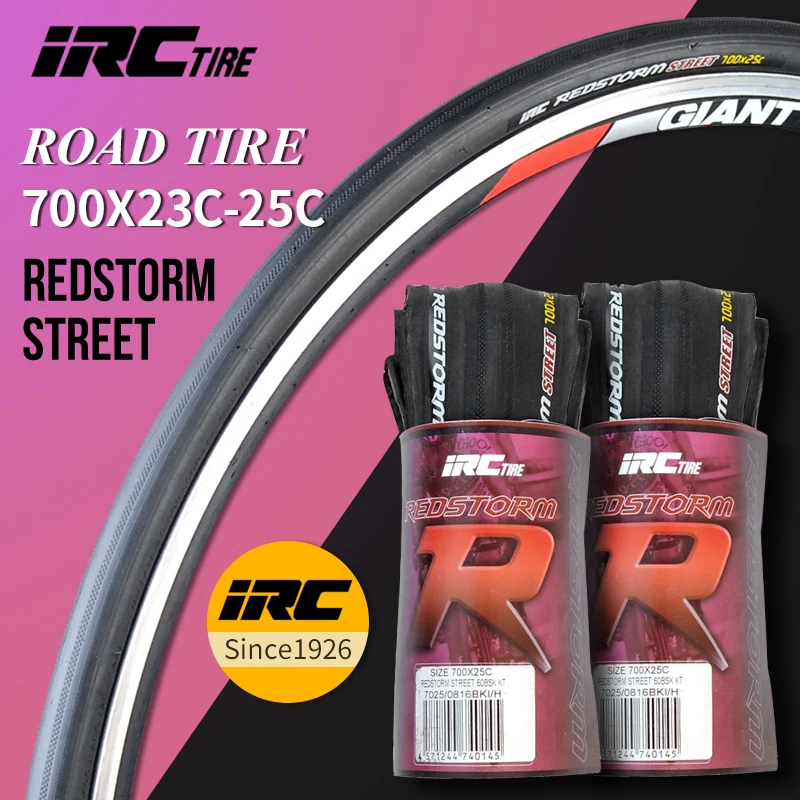 Япония IRC REDSTORM 700x23C 700x25C дорожный велосипед Складные шины крейсера велосипедные