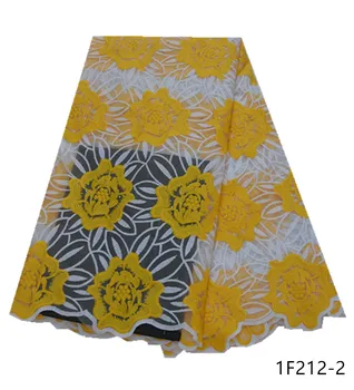 

Swiss Voile Lace In Switzerland High Quality Embroidery African Lace Fabric Fashion French Cotton Lace Tulle Fabric 5 yards1F212