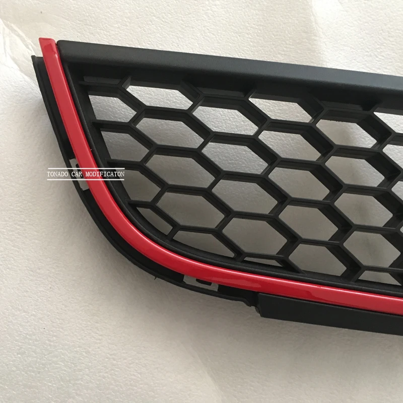 GLI style ABS Honeycomb Mesh Lower Front Grille bumper Grill front grille racing car grille For vw volkswagen Jetta mk6 2012-2015