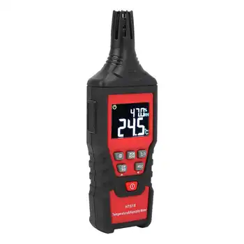 

toggle switch wireless switch Temperature Humidity Meter Digital High Accuracy Sensitivity Portable Dual LCD Display HT618