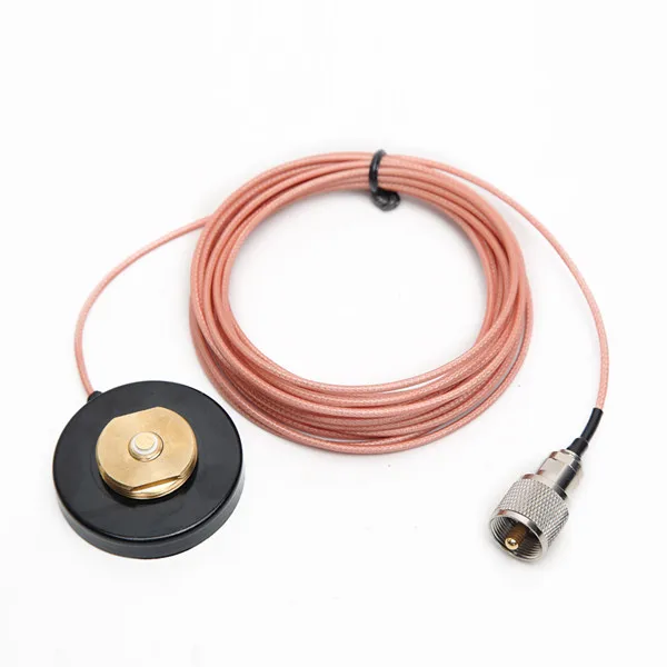 ABBREE NMO HH-N2RS VHF UHF 136-174 МГц 400-470 МГц двухдиапазонная антенна для TYT QYT Motoroal Yaesu Автомобильная Мобильная рация - Цвет: NMO Mount 2
