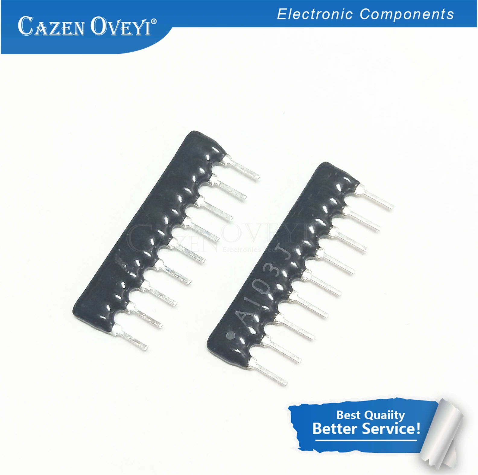 

20pcs/lot DIP exclusion 9pin 220 ohm 220R A221 A221J Resistor In Stock