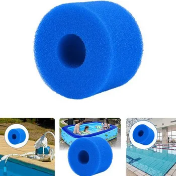 

10 Pcs Foam Filter Sponge for Intex Type A Reusable Washable Swimming Pool Aquarium Filter Accessories