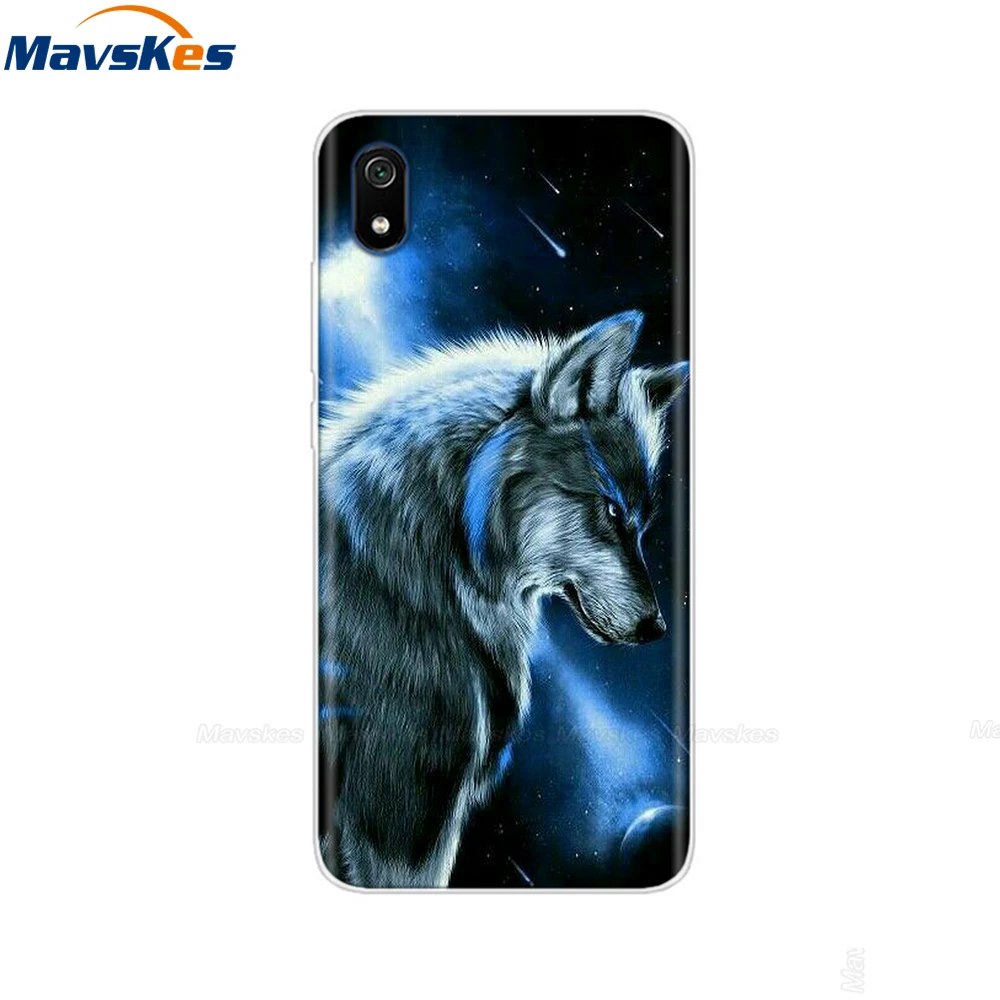 55 Мягкий силиконовый чехол для телефона Redmi 7A для Xiaomi Redmi 7A, чехол для Xiomi Redmi 7A, милая задняя крышка из ТПУ для Redmi7A 7 A Coque - Цвет: 55