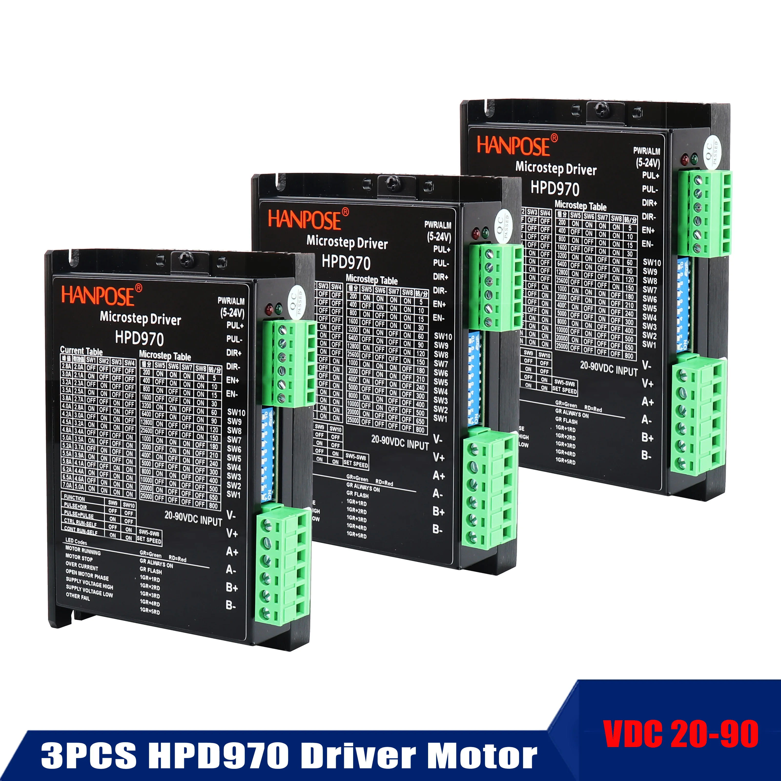 3 шт. шаговый двигатель драйвер HPD970 (Национальная ассоциация владельцев