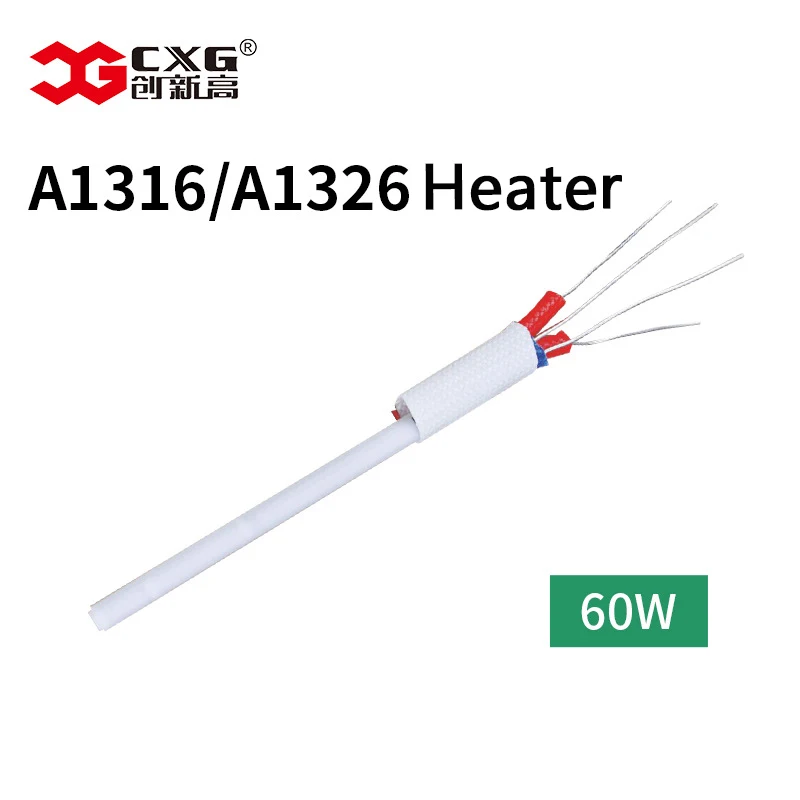 Cxg ferro de solda de alta qualidade núcleo aquecimento cerâmico a1326 com função detecção temperatura a1316 60w 110v/220v