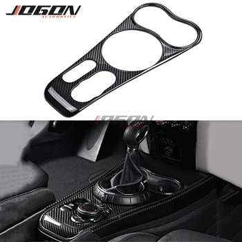 

Dry Carbon Fiber & S.Steel For MINI Cooper JCW F54 Clubman 2015+ F60 Countryman 2017+ Car Central Console Gear Shift Panel Trim