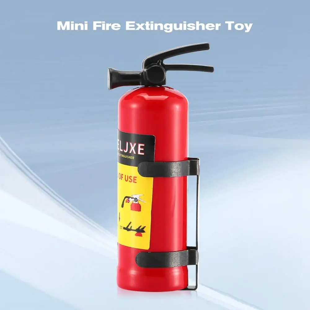 

Mini Fire Extinguisher Toy T-power 1/10 Scale Fire Extinguisher Simulation RC Rock Crawler for AMIYA CC01 RC4WD Accessory Toy
