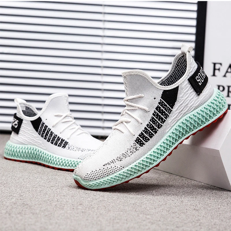 Air Sole Спортивная обувь для мужчин легкая повседневная мужская спортивная обувь на шнуровке уличные кроссовки на воздушной подошве для бега
