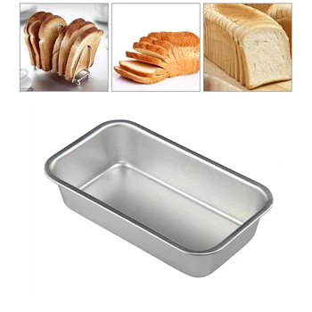 

Kitchen Baking Pan Rectangle Bread Loaf Mold Toast Cake Mold DIY Bakeware Fondant Muffin Chocolate Moulds Non Stick Baking Pan