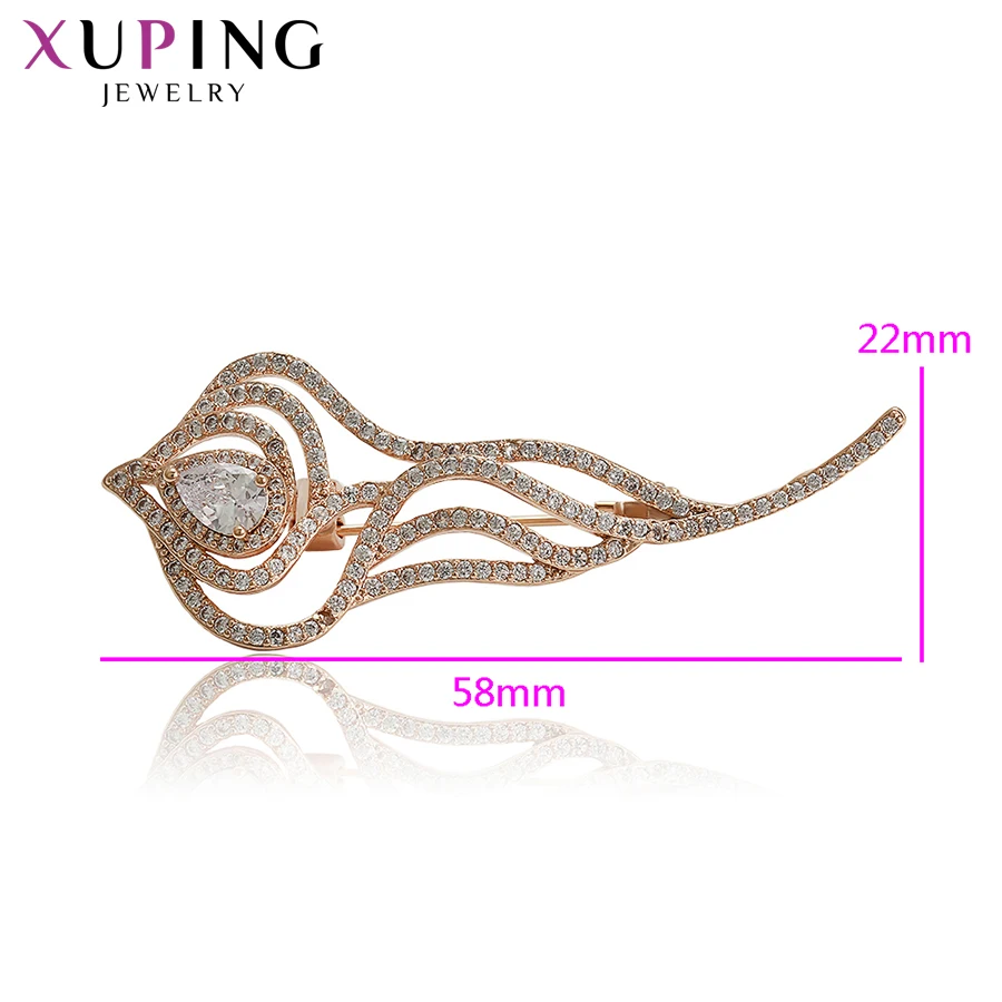 Xuping Новые Элегантные Броши для женщин стильные персонализированные украшения семья День рождения Юбилей вечерние подарки S171-00031