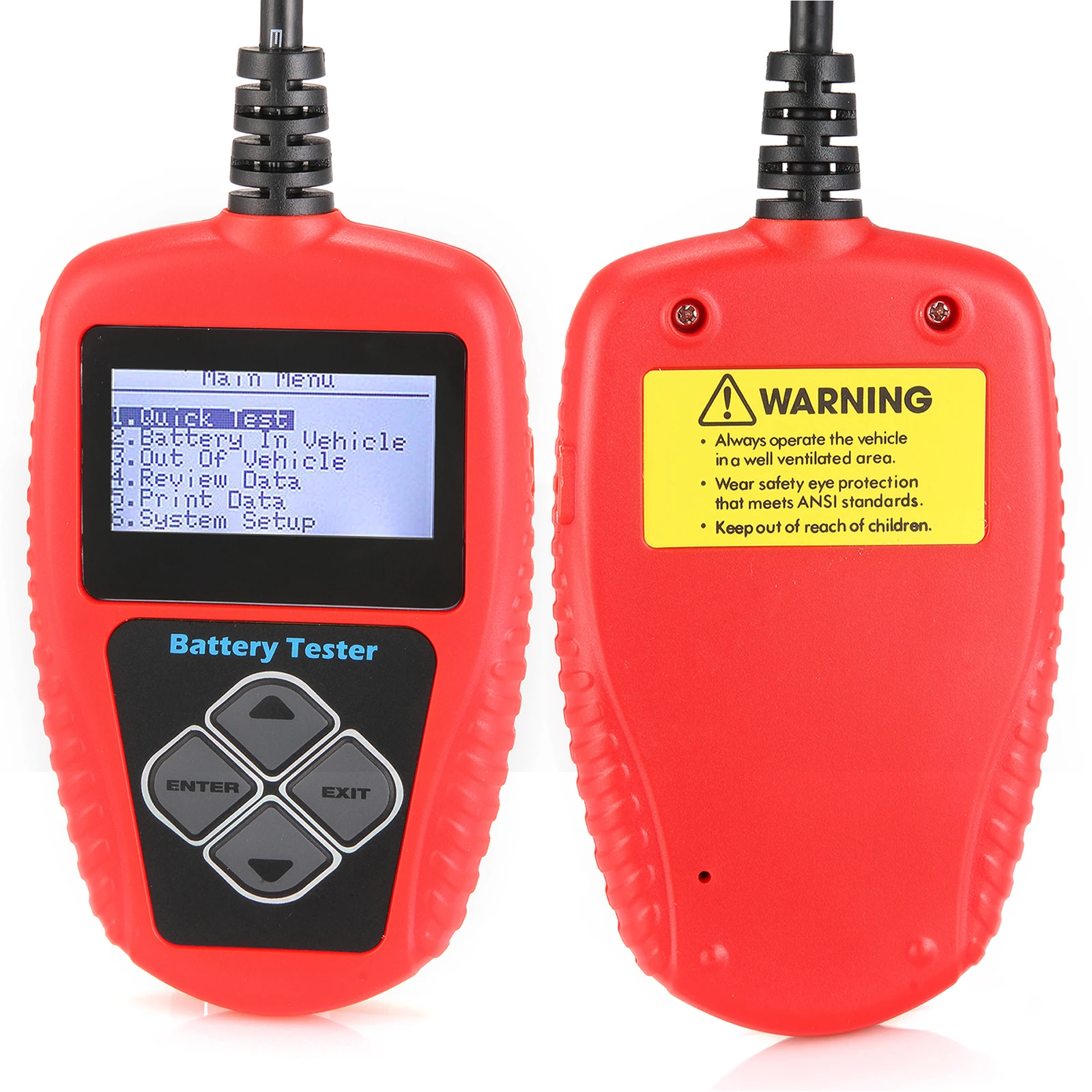 

12 V Auto Car Battery Tester 12V Digital Analyzer Tools For The Car 100-2000Cca