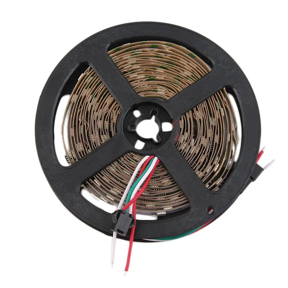 ICOCO Одежда высшего качества, 12 В, 5 м, 150 светодиодный WS2811 5050SMD Светодиодные ленты светильник Индивидуальный Адресный свет