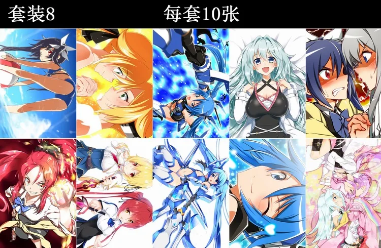 10 pcs/set Anime Ore Twintail ni Narimasu posters Soji Mitsuka 