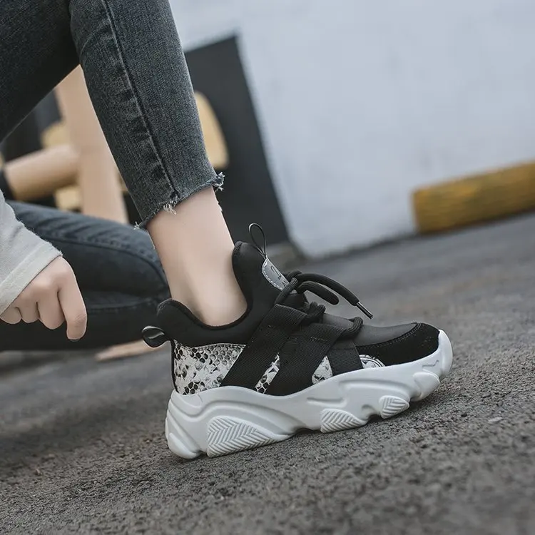 Jookrrix; коллекция года; женские зимние модные удобные туфли на танкетке 6 см; женские брендовые кроссовки на толстой подошве