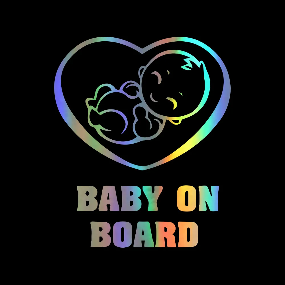 Cute Baby On Board Car Stickers Auto Exterior Accessories Wall Doors Motorcycles 