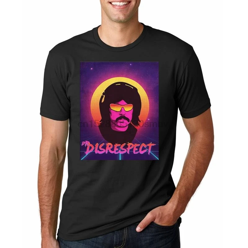 Индивидуальная дышащая футболка для мужчин dr disrespect Мужская весна-осень