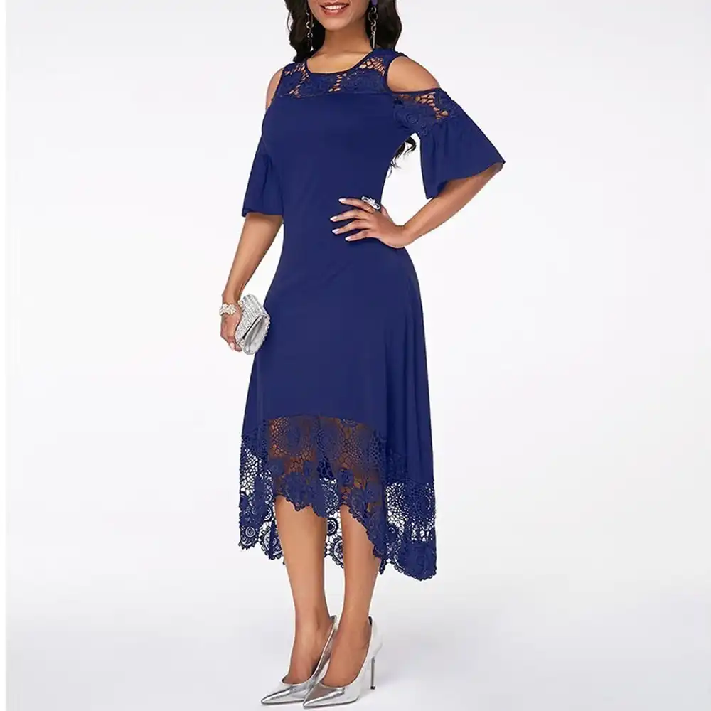 semi formal dresses plus size