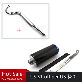 

Motorcycle CNC Exhaust Pipe System Muffler For HONDA XR50 CRF50 110cc 125cc 140cc Pit Dirt Bike