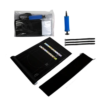 

Jigsaw Roll Felt Mat Playmat Puzzles Pad With Accessories Puzzles Blanket For Up To 1500 Pcs Portable Travel Storage Bag