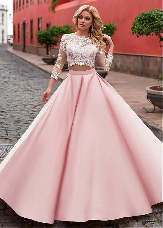 2 piece dress for wedding