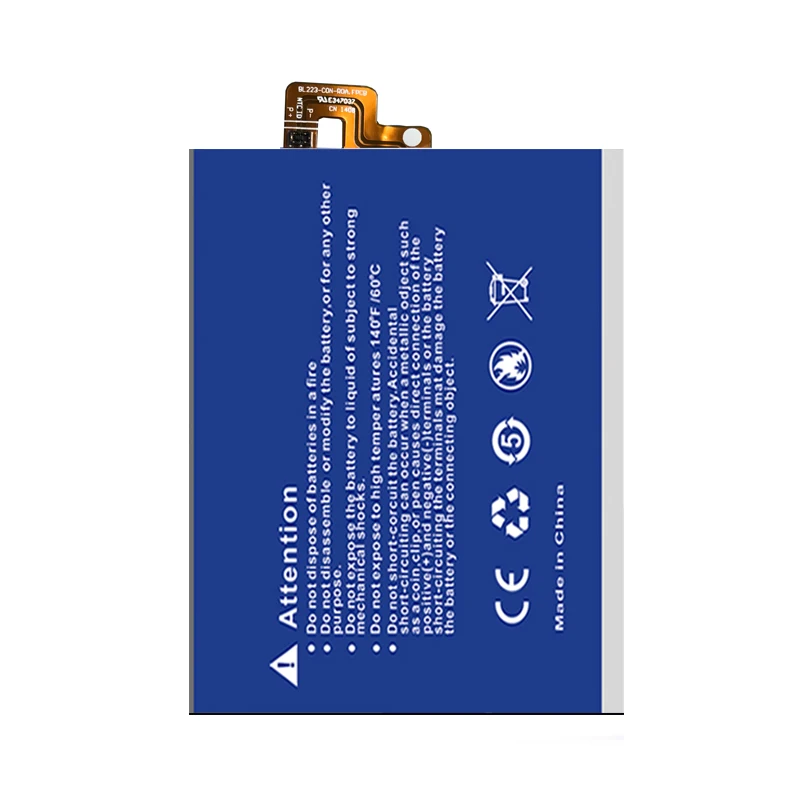 HSABAT BL223 4900 мА/ч, Батарея для lenovo Vibe Z2 Pro K920 K80 K80M K7