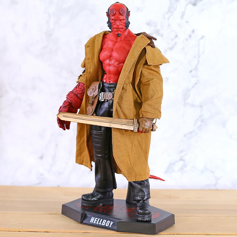 ^*Best Offers Hot Toys MMS 83 The Golden Army Hellboy II 2 Ron Pearlman 12 inch PVC Action Figure Collectible Model Toy