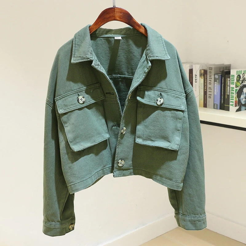 army denim jacket womens