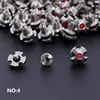 40 sets Hair Scissor Screws with 100 pcs Scissor bumpers silencer Barber repair kit Parafuso Accessory 3
