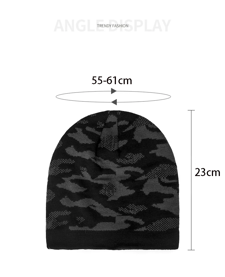 Skullies бини вязаная шапка зимние головные уборы для мужчин и женщин шапочки теплые мешковатые мужские Gorros капот шапки утолщенная маска Skullies