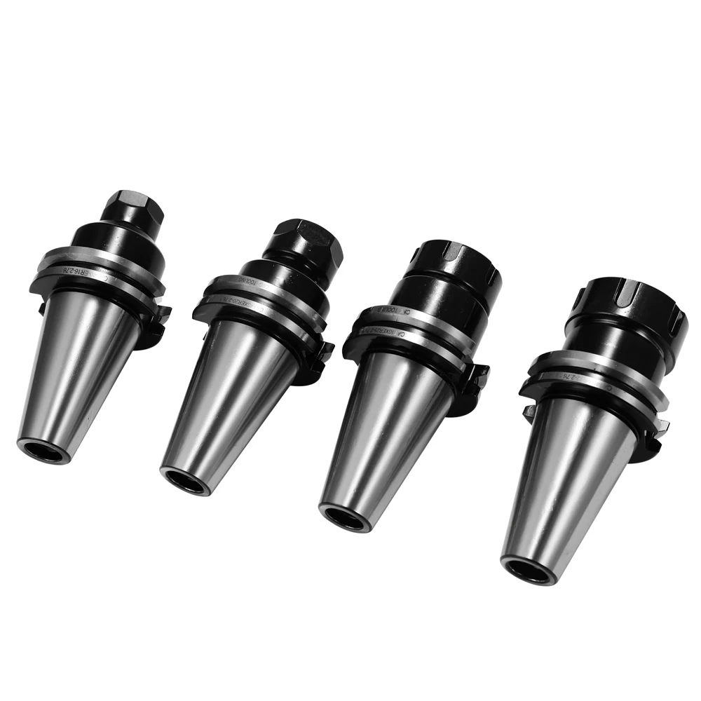 

Accuracy CAT40 Machining Center CNC Tool Holder Milling Cutter Collet Chuck For Drilling Machine Projection Length 2.76