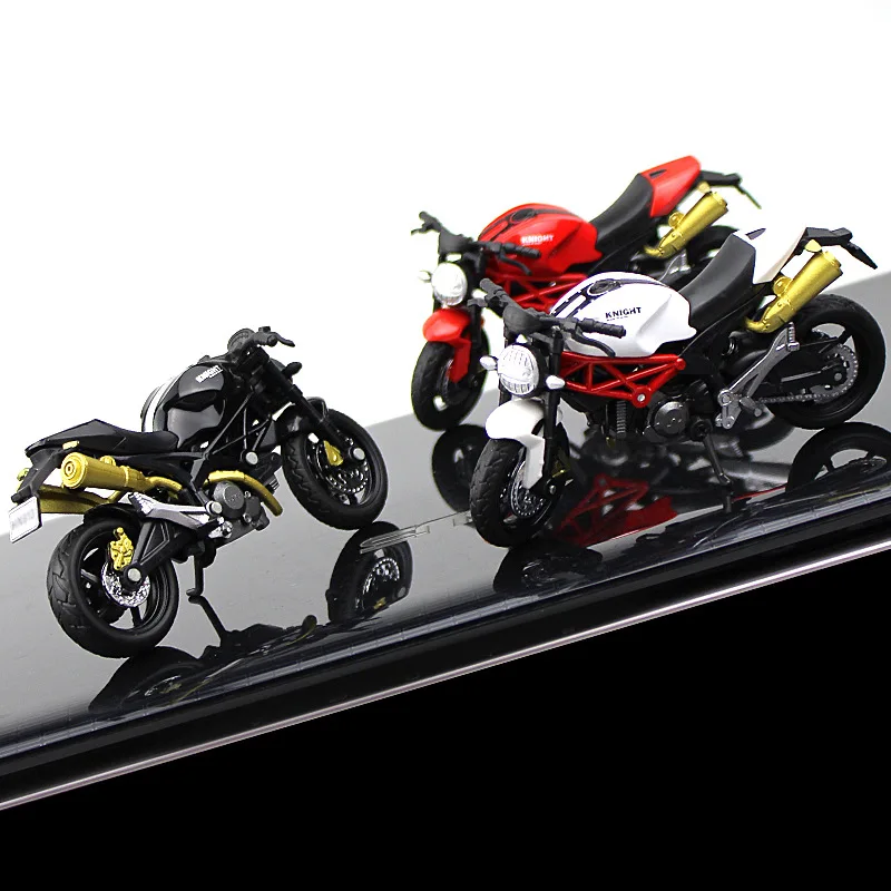 1:18 Plastic Motorcycle bicycle Model Toy Sport Race Model Motorbike For Children Gift Cake Collection