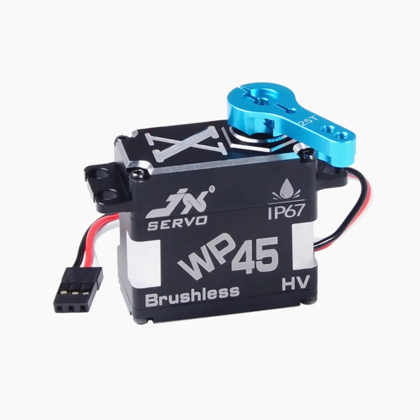 Jx WP45 45kg Full Metal Waterproof Drone Servo IP67 Waterproof High Voltage  Brushless Motor Digital Servo For Rc Car / Drone - AliExpress