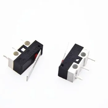 

20pcs/lot Limit Switch Push Button Switch 1A 125V AC 2A 125V AC Mouse Switch 3Pins Micro Switch