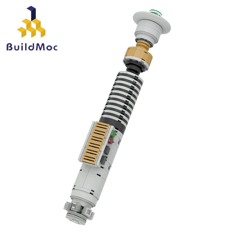 BuildMOC фигурки из фильма Звездные войны робот гривус Вейдер световой меч модель Hilt