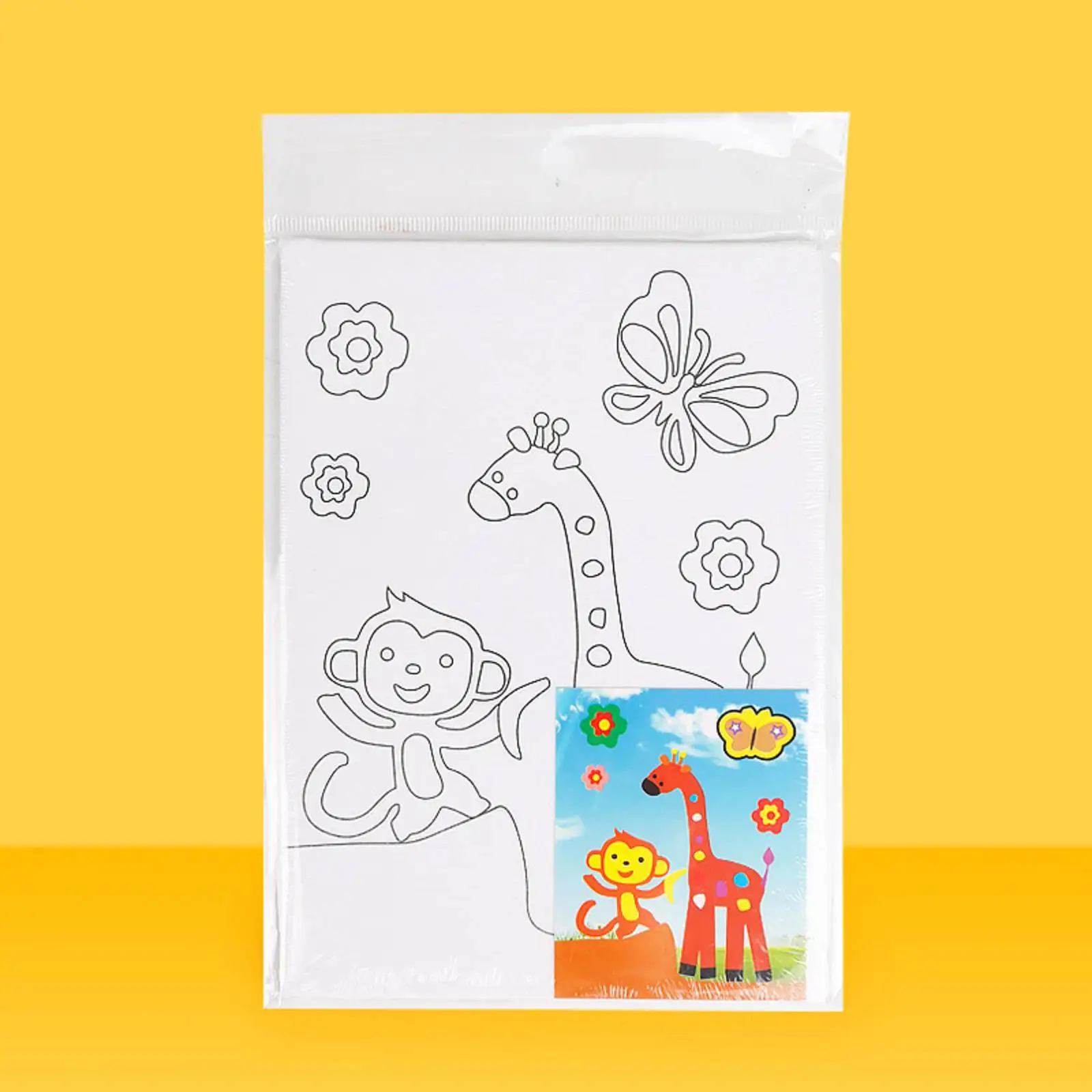 Painting Board For Children Handmade DIY Funny Graffiti Oil Painting Watercolor Filling