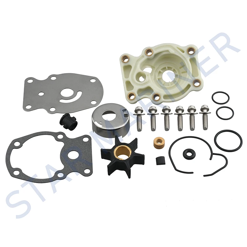 Impeller Kit Lock Water Pump Repair Kit For Johnson 20-35HP S - Replaces OEM 393630 Water Muffs Outboard Motor