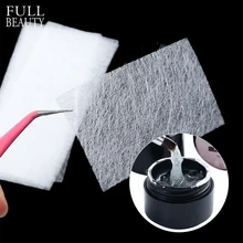 Волокно Наращивание ногтей ремонт гель шелк набор из стекловолокна ремонт сломанной для ногтевой фототерапии расширение клей для ногтей формы строительные CH1520-1