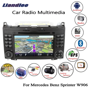 

Liandlee For Mercedes Benz Sprinter W906 2006~2012 Android Radio CD DVD Player GPS Navi Navigation Maps Camera OBD2 TV Screen