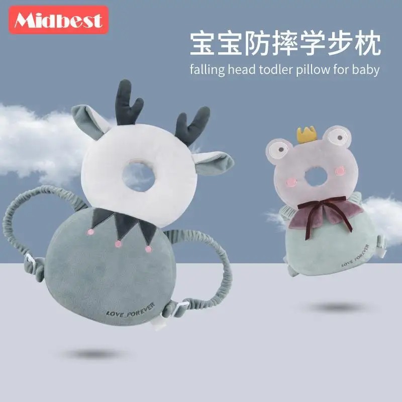 

Midbest Baby Shatter-resistant Head Protection Mat Infant Shatter-resistant Head Guard Cap Children Learner Anticollision Head S